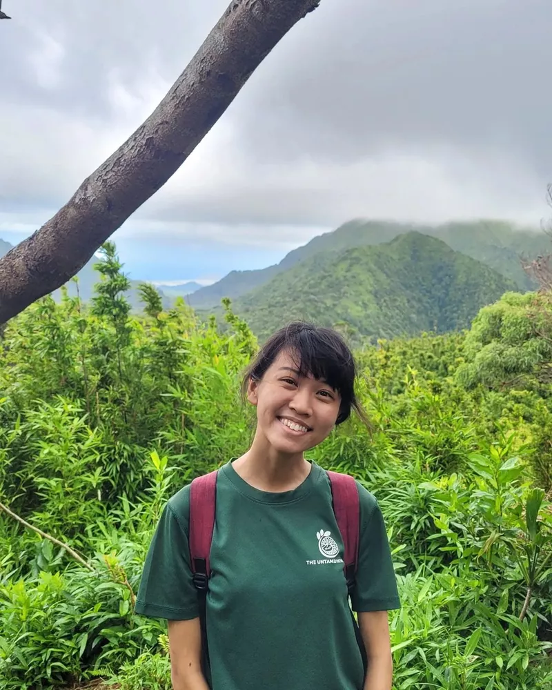 Xiao Yun, wildlife guide and environmental educator. 