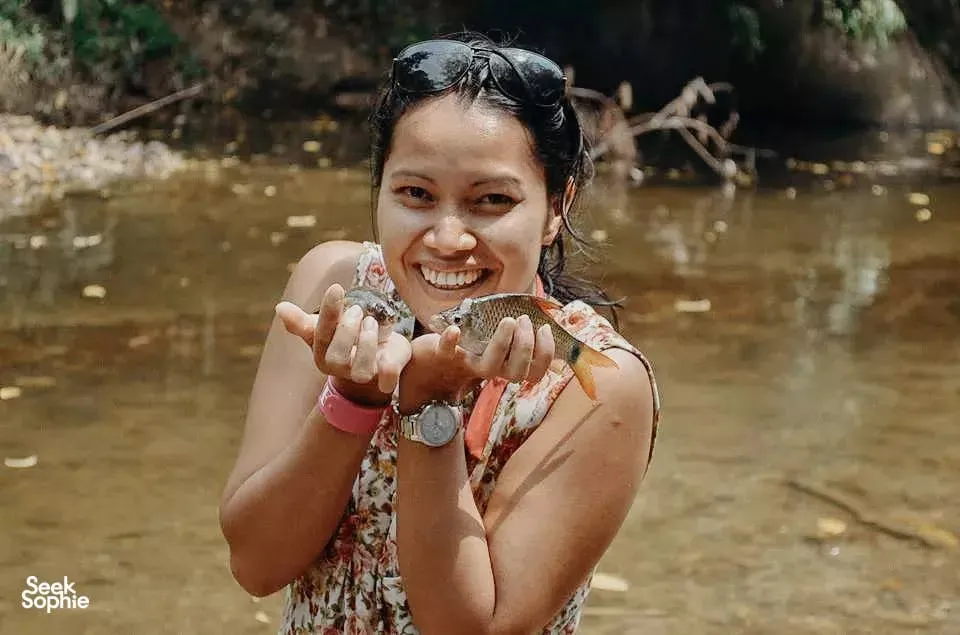 Saloma loved being outdoors connected to people and nature her whole life!