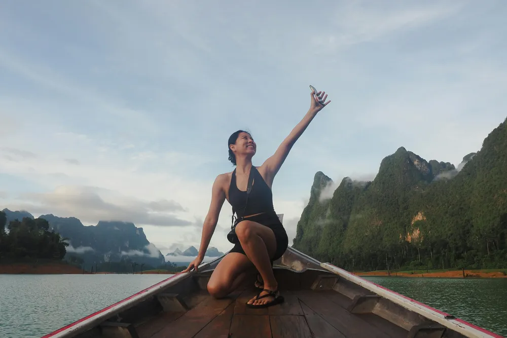 We highly recommend getting a private longtail boat!