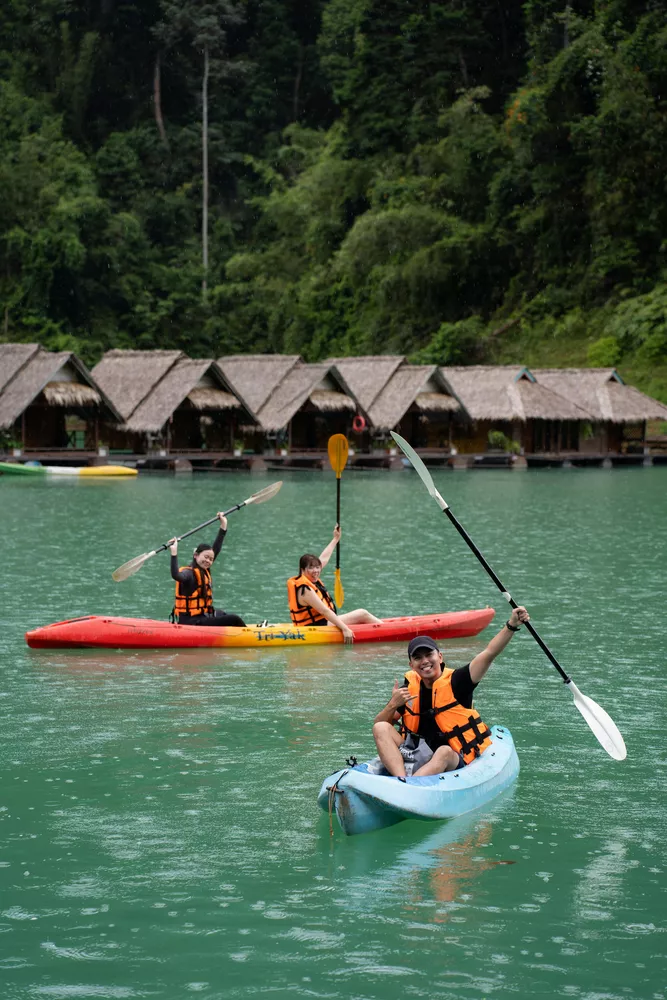 Kayaking or SUPing