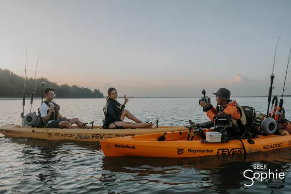 Night Kayak Fishing + Seaside Feast