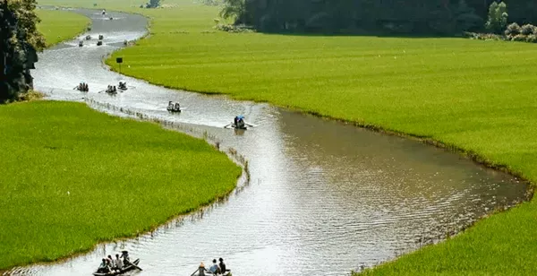 1 Day Hoa Lu & Tam Coc trip **Cycle along country roads