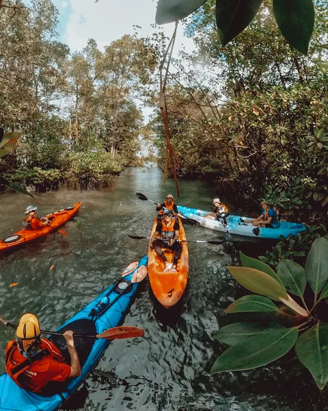 Kayak to Ketam: Secret Island Discovery