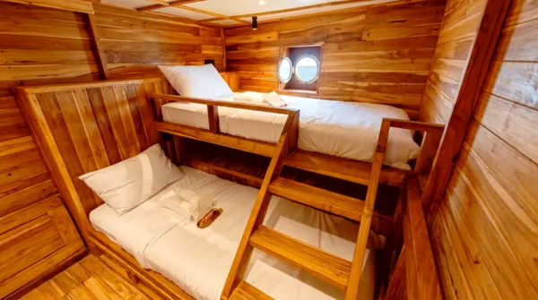 Sharing Cabin | Lower Deck | Private Ensuite Bathroom