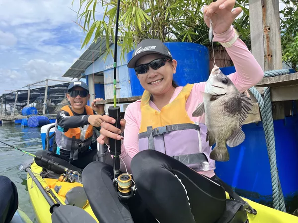 Guided Kayak Fishing Tour along Pulau Ubin