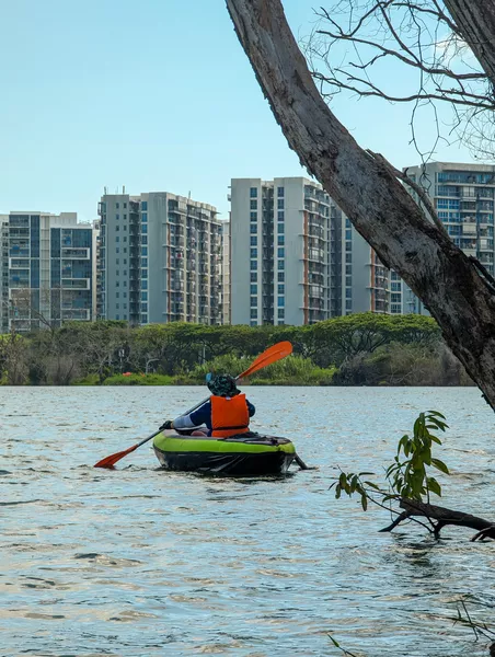 2hr Kayak Adventure in Abandoned Quarry | With floating picnic!