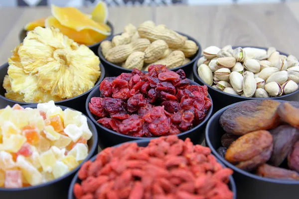 Nuts & fruits paired with your tasting
