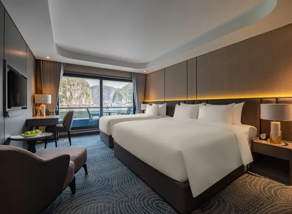 Junior Triple Suite Sea View with Private Balcony