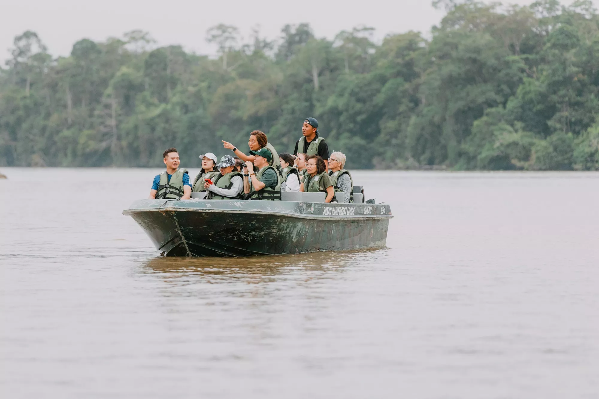 Kinabatangan River, Malaysia