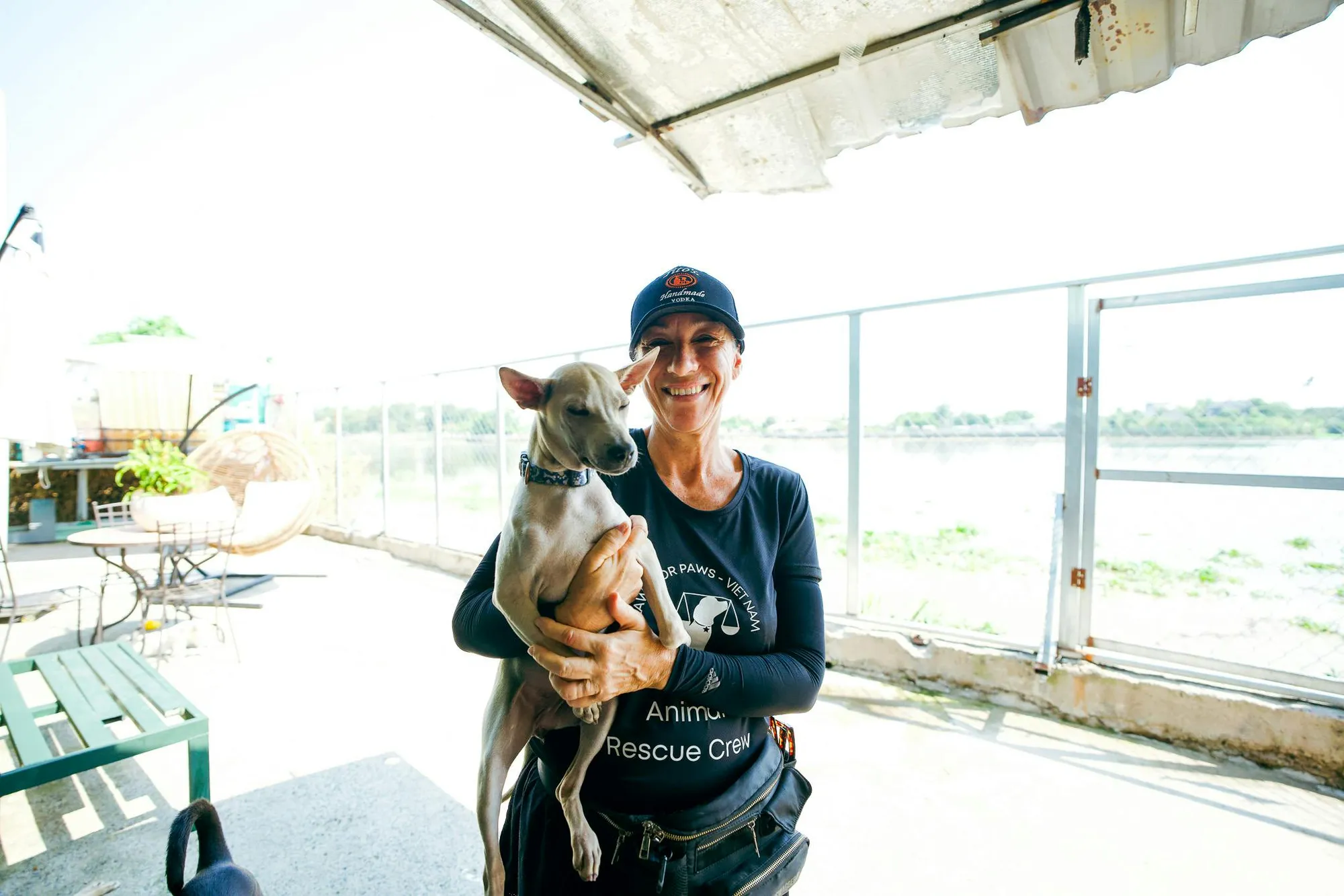 She rescued 2000 dogs in Ho Chi Minh City